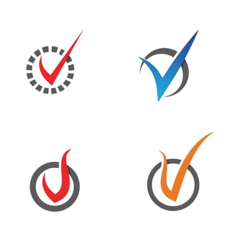 V Letter Logo Template vector