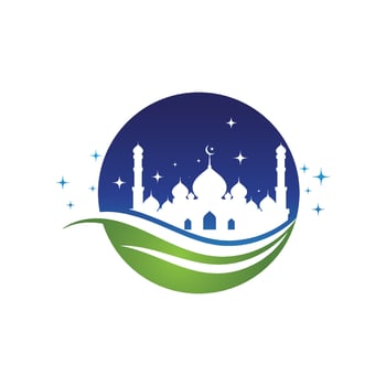 Moslem icon vector Illustration