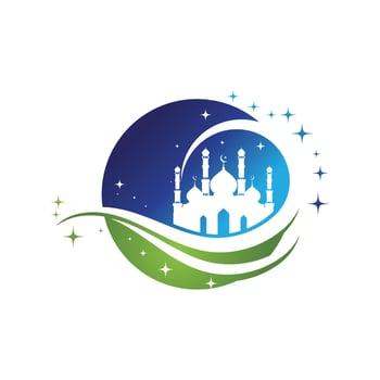 Moslem icon vector Illustration
