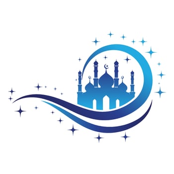Moslem icon vector Illustration
