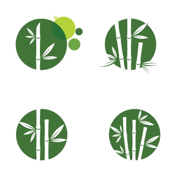 Bamboo vector icon illustration