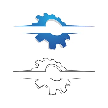 Gear Logo Template vector icon
