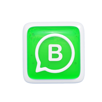 Whatsapp Business Social Media Icon 3d Illustration png