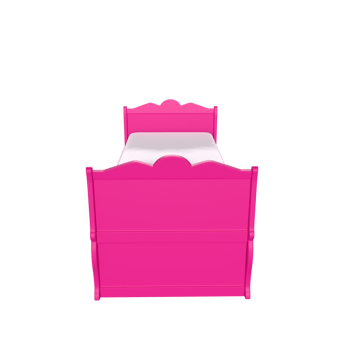 3D Rendering Of Child Bed png