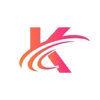 Letter K Logo Sign Design Template Modern, Flat And Minimalist Business Concept vector