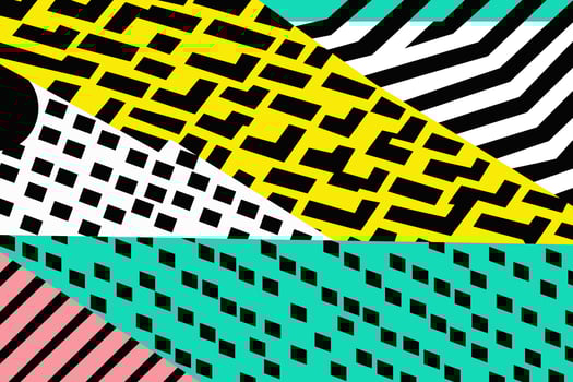 Abstract pattern flat background. Modern flat colorful design. Fit for background, banner, artwall, print, poster. Vector eps 10. Color harmony.
