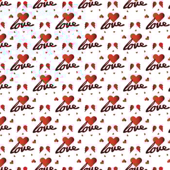 valentines pattern design vector