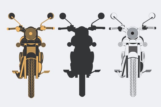 Bike- Vector, Illustration Design vector