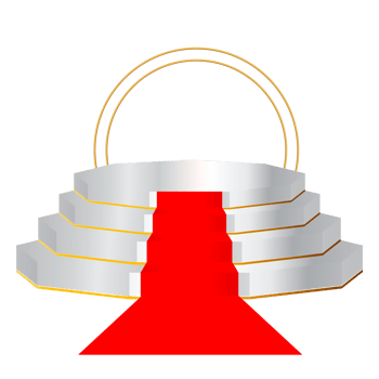 podium for product presentation png
