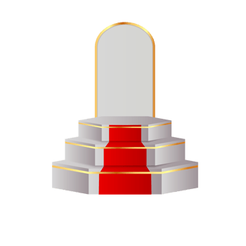 podium for product presentation png