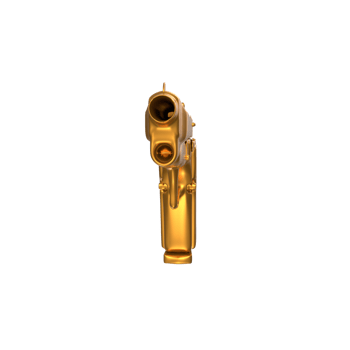 3D Rendering Of Pistol Gun png