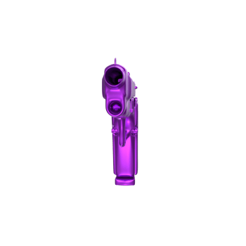 3D Rendering Of Pistol Gun png