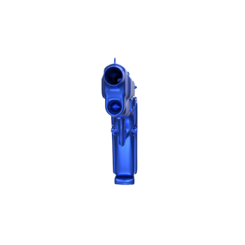 3D Rendering Of Pistol Gun png