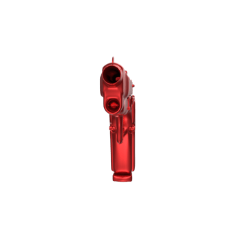 3D Rendering Of Pistol Gun png