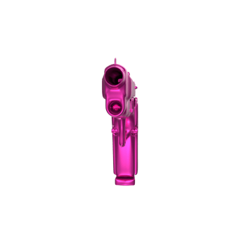 3D Rendering Of Pistol Gun png