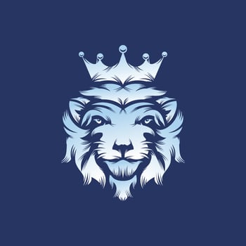 Lion King vector logo design inspiration