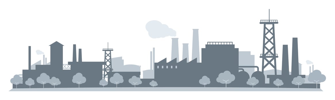 City Far Away looking vector