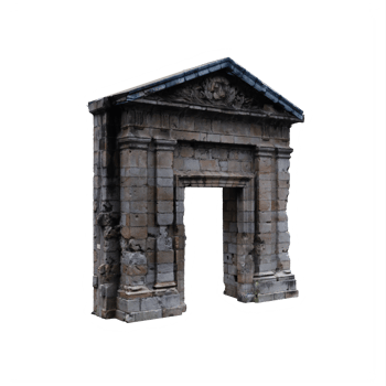 3d Guardhouse door png