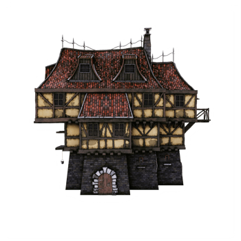 medieval residential house png