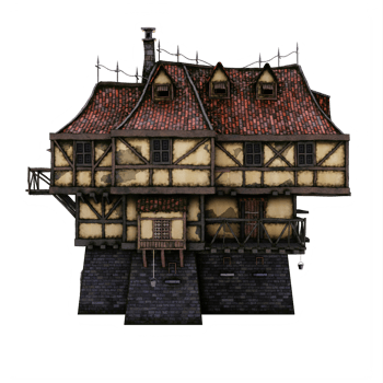 medieval residential house png