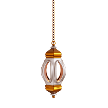Ramadhan Kareem 3d element Lantern png