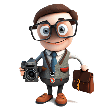 Cute and happy cartoon characters for kids and project decoration. on a transparent background png