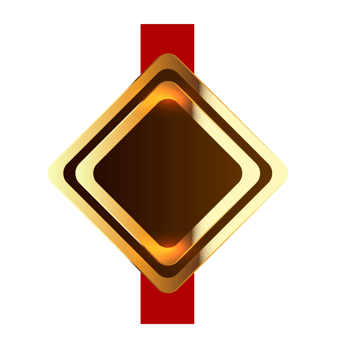 Badges seal quality labels with red ribbon sale medal badge stamp golden genuine png
