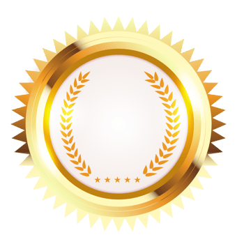 Gold badges seal quality labels. sale medal badge  stamp golden genuine png