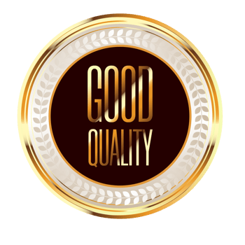Gold badges seal quality labels. sale medal badge  stamp golden genuine png
