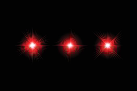 Vector colorful lens flare light effects eps free