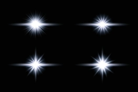 Vector colorful lens flare light effects eps free