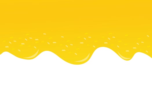 yellow pineapple jam vector background