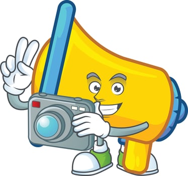 Yellow Loadspeaker Vector
