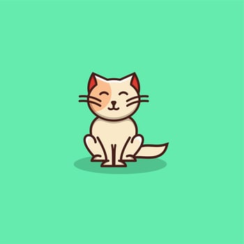 Cute Cat Design vector