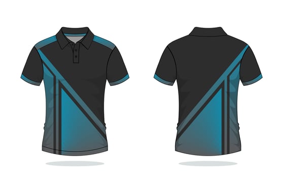 Tshirt polo template vector