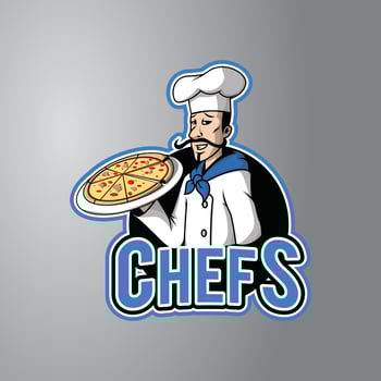 Chef Man Vector Illustration Design