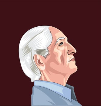 Jiddu Krishnamurti vector