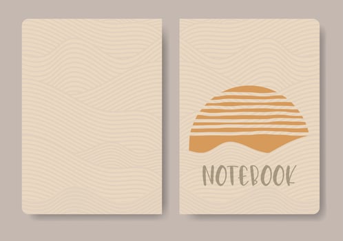 Cover in traditional oriental Asian style for cover pages, backgrounds, brochures, notebooks, books vector