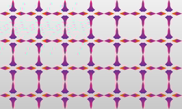 Background with a pattern with elegant red yellow vector shapes.