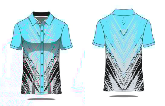 Polo Tshirt template vector