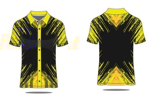Polo Tshirt template vector