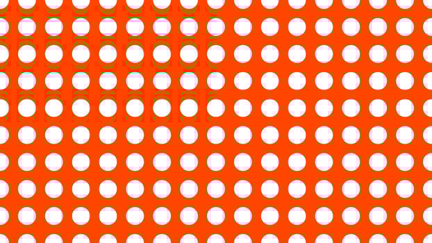 orange plastic fence vector