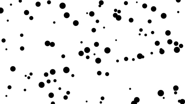 dalmatian dog black dots over white background vector