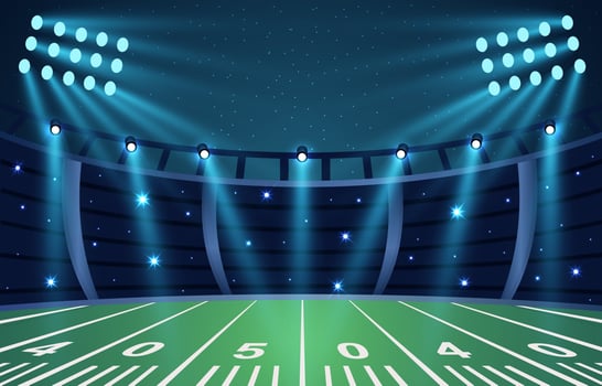 Football Stadium Background vector