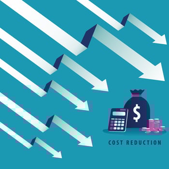 financial crisis concept. cost reduction strategy and analysis. pile of dollar coin fall down symbol. economic decline, downfall, crisis and bankrupt. Business vector illustration
