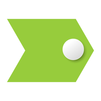 blank arrow info label png