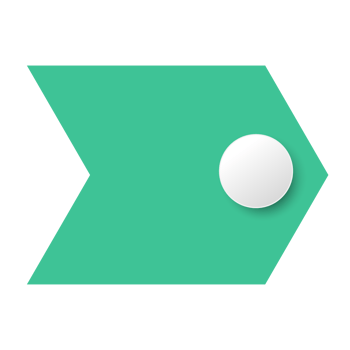 blank arrow info label png