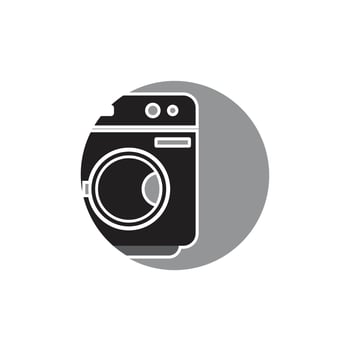 washing machine vector