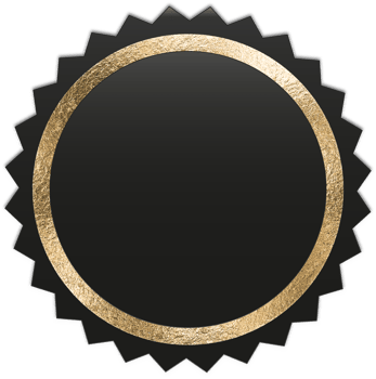 Black Golden Glitter Label png
