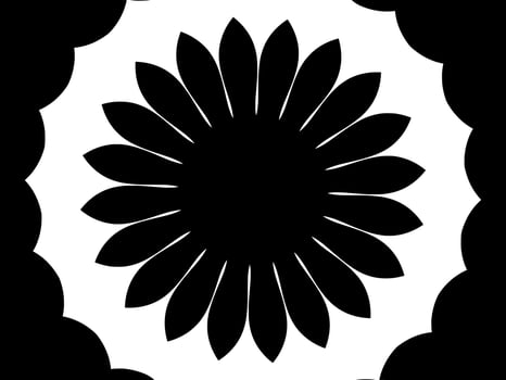 black and white of abstract background vector